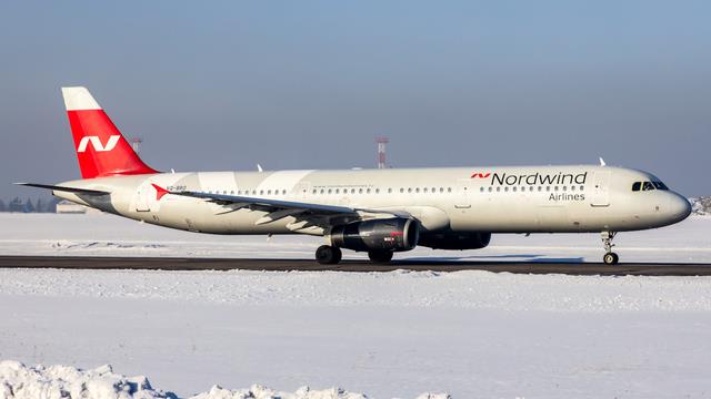 VQ-BRO:Airbus A321:Nordwind Airlines